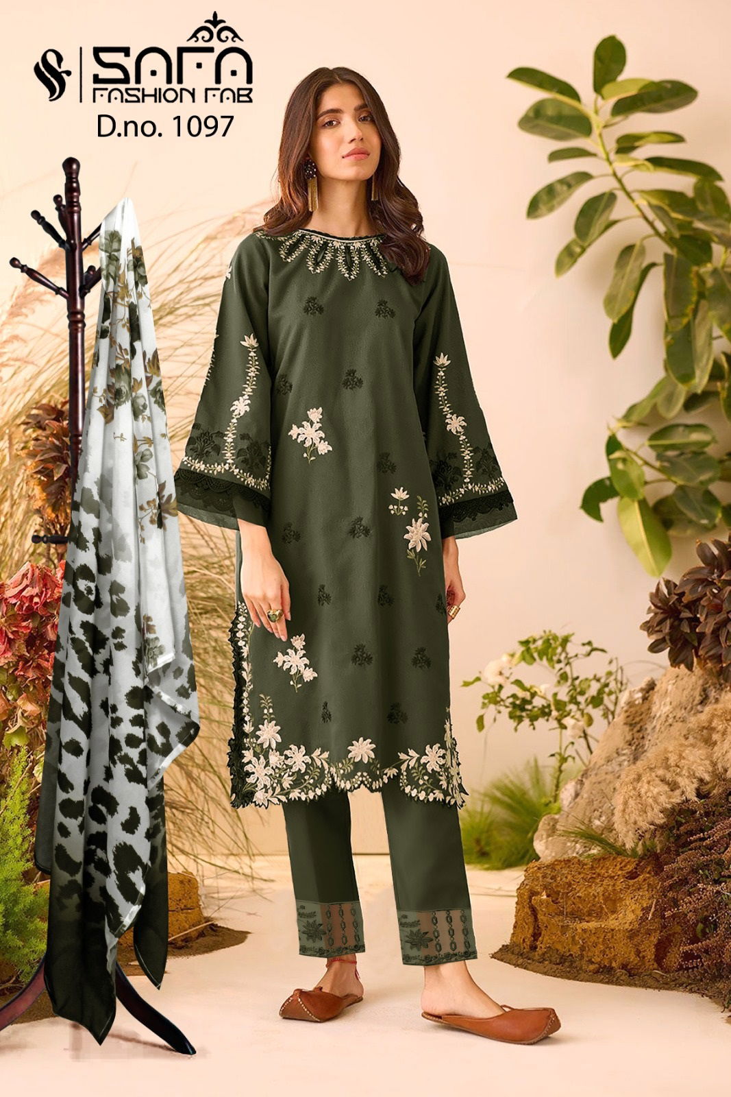 Safa Fashion 1097 Readymade Pakistani Suits Catalog
